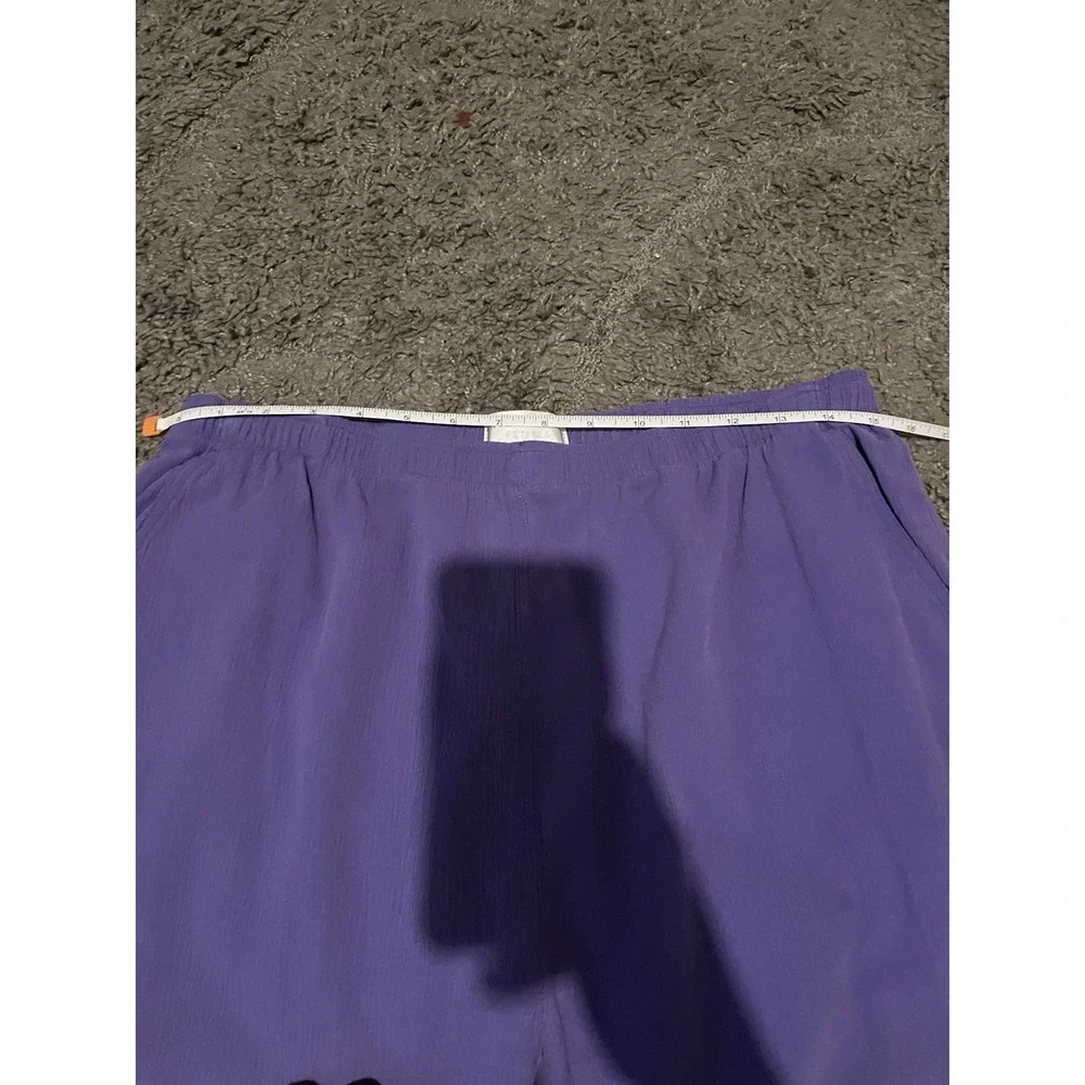 Draper's & Damon's Purple Cropped Pants with Button Detail Size PL - Picture 4 of 8